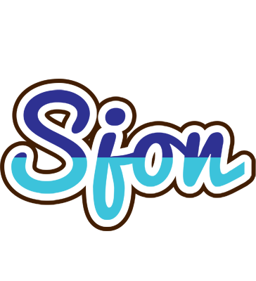 Sjon raining logo
