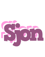 Sjon relaxing logo