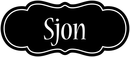 Sjon welcome logo