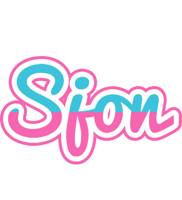 Sjon woman logo