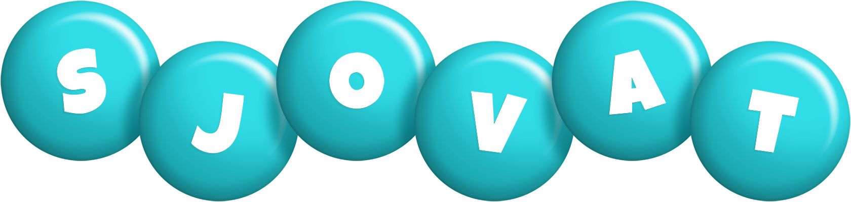 Sjovat candy-azur logo