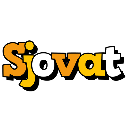 Sjovat cartoon logo