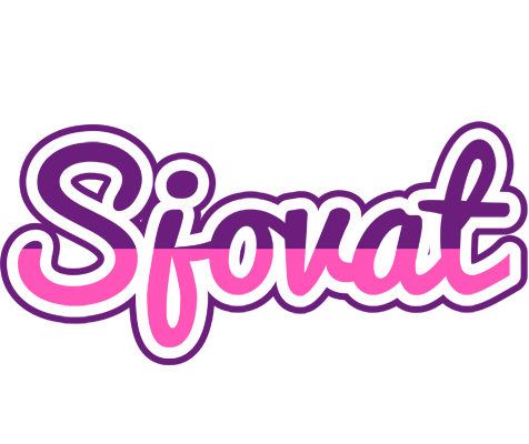 Sjovat cheerful logo