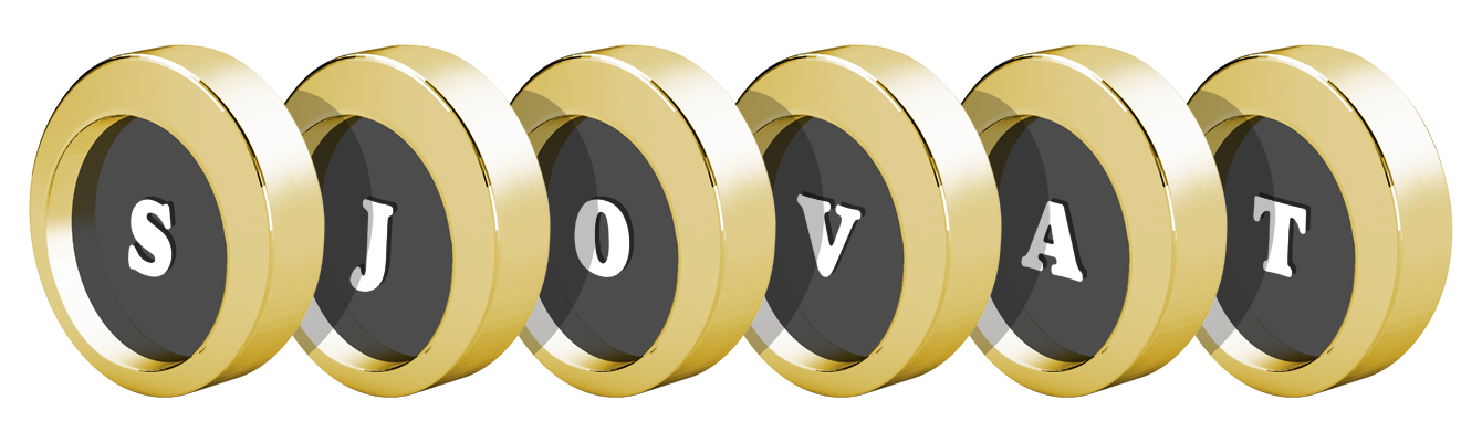 Sjovat gold logo