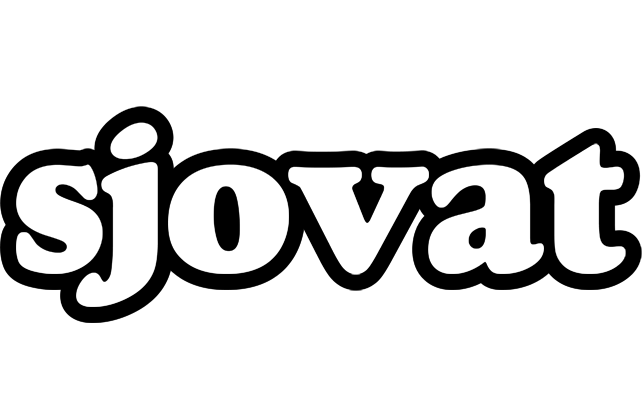 Sjovat panda logo
