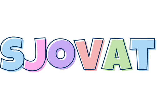 Sjovat pastel logo