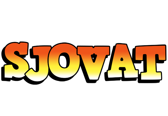 Sjovat sunset logo