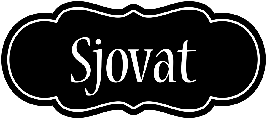 Sjovat welcome logo
