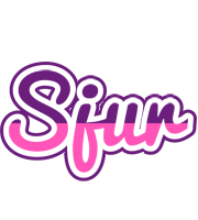 Sjur cheerful logo