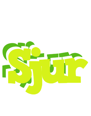 Sjur citrus logo