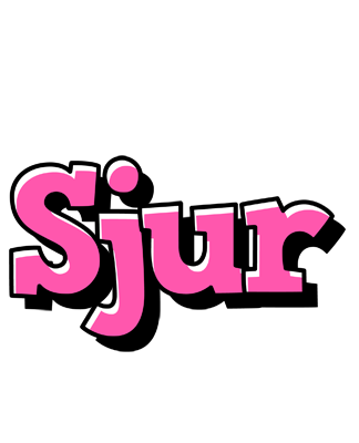 Sjur girlish logo