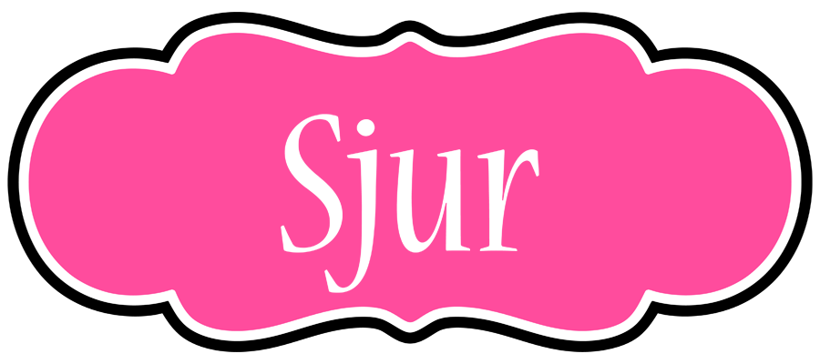 Sjur invitation logo