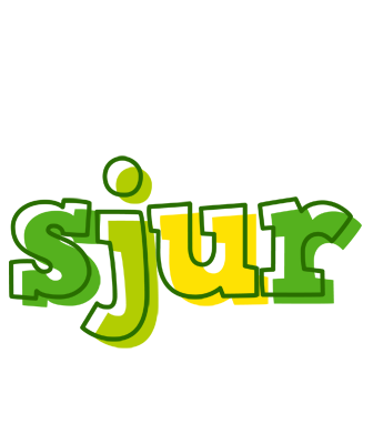 Sjur juice logo