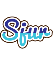 Sjur raining logo