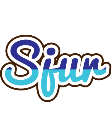 Sjur raining logo