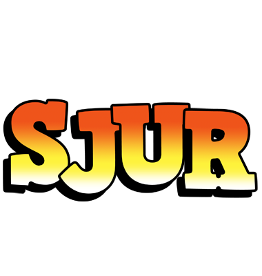 Sjur sunset logo