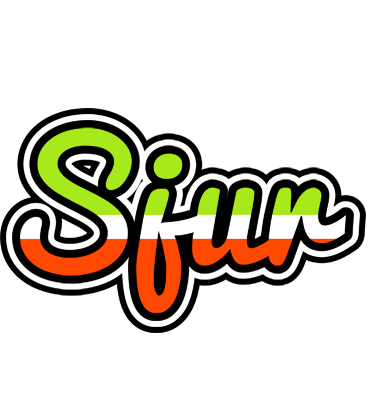 Sjur superfun logo
