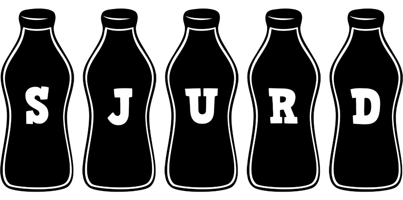 Sjurd bottle logo