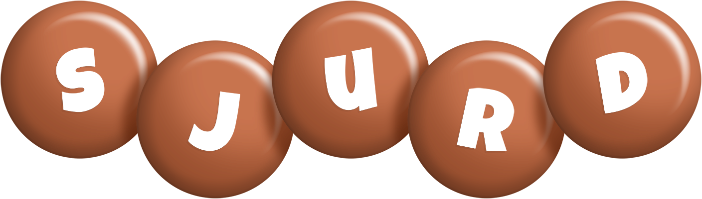Sjurd candy-brown logo
