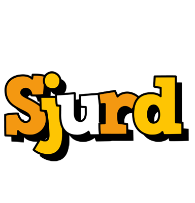 Sjurd cartoon logo