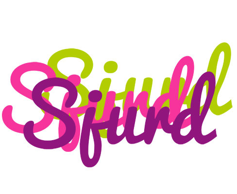 Sjurd flowers logo