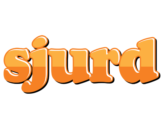Sjurd orange logo
