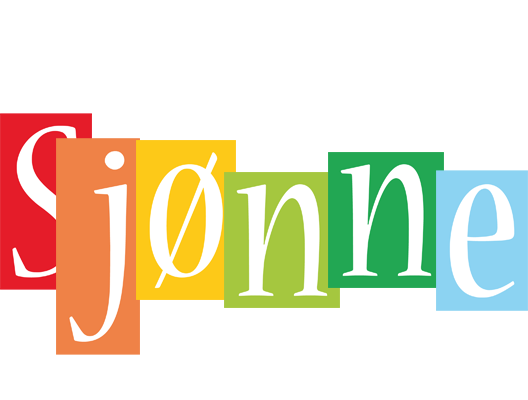 Sjønne colors logo