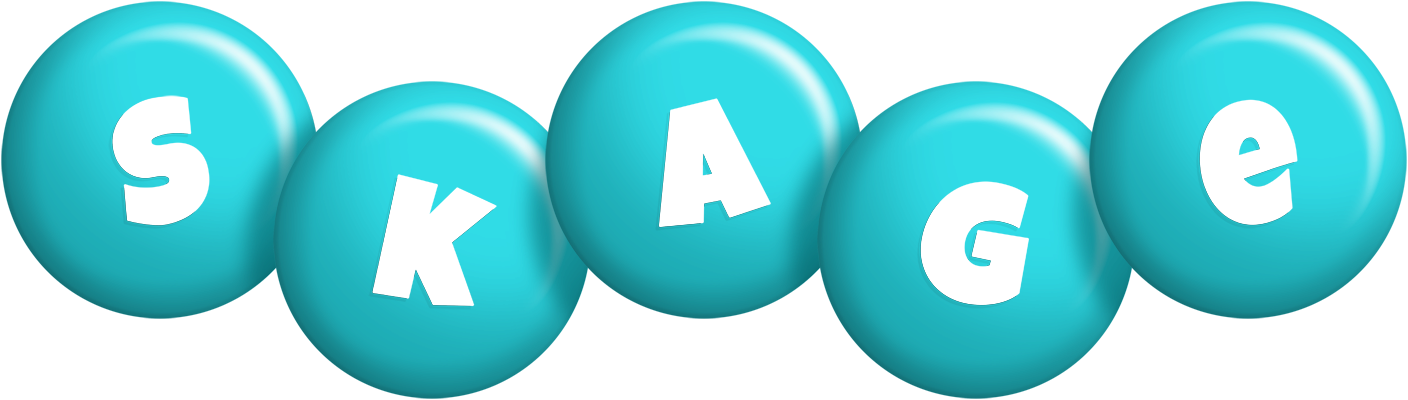 Skage candy-azur logo