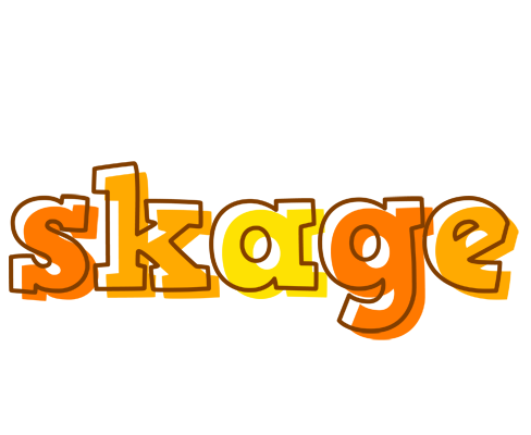 Skage desert logo