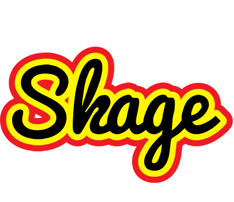 Skage flaming logo