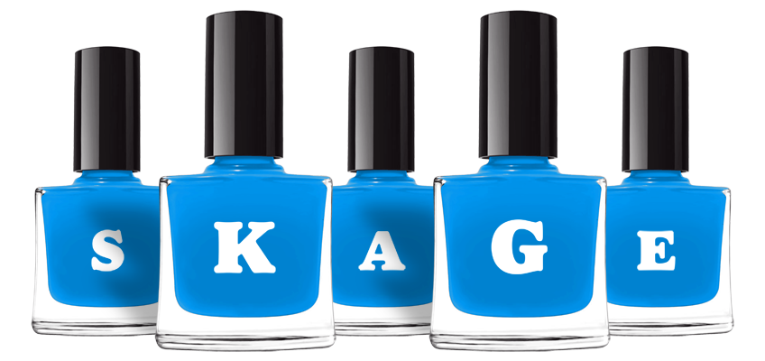 Skage glossy logo