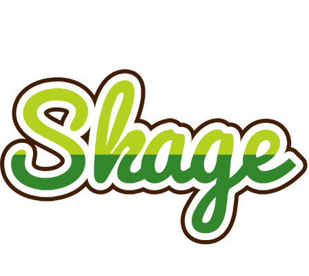 Skage golfing logo
