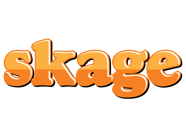 Skage orange logo