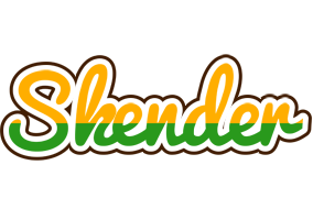 Skender banana logo