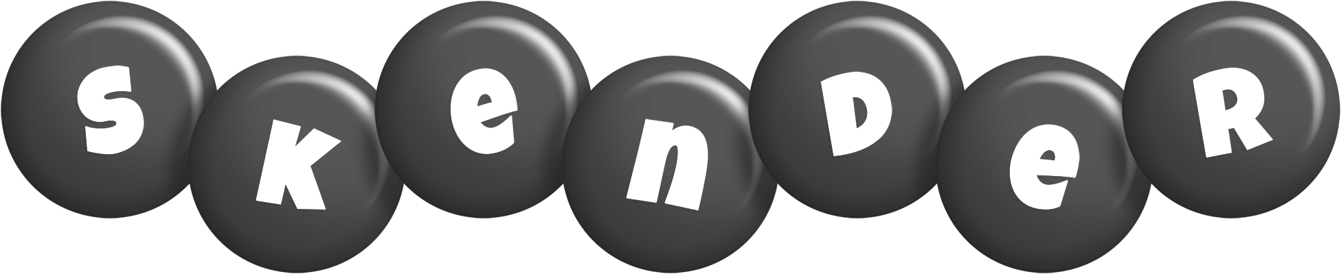 Skender candy-black logo