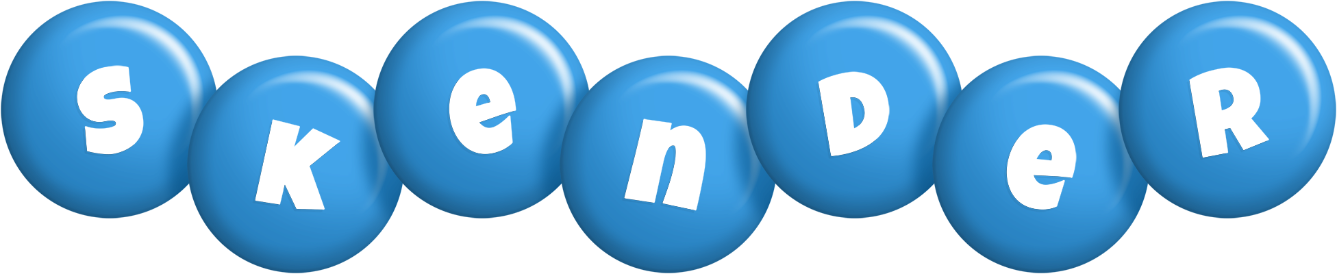Skender candy-blue logo