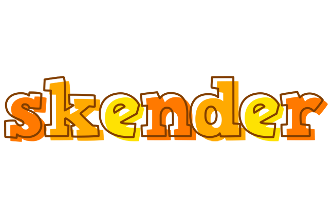 Skender desert logo