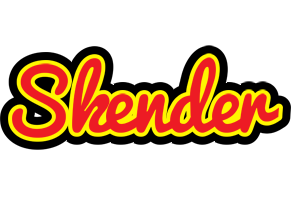 Skender fireman logo