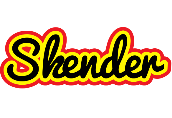 Skender flaming logo
