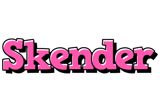 Skender girlish logo