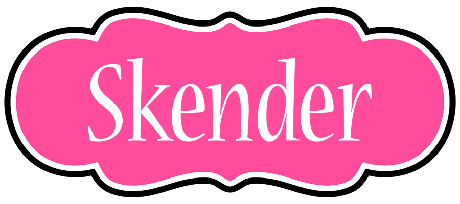 Skender invitation logo