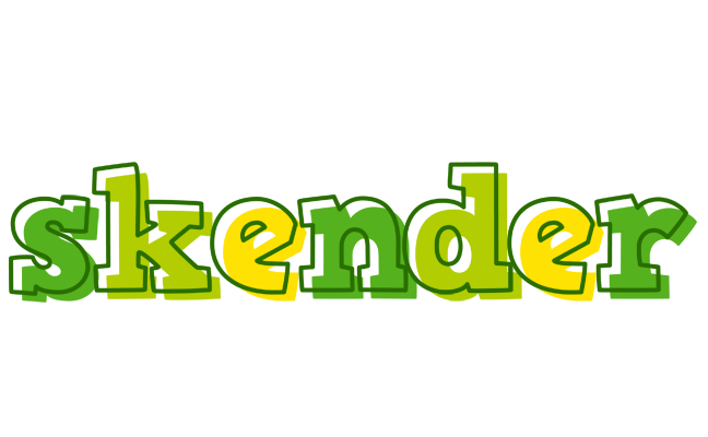 Skender juice logo