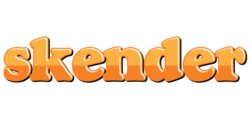 Skender orange logo