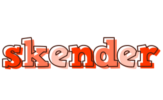 Skender paint logo