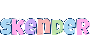 Skender pastel logo