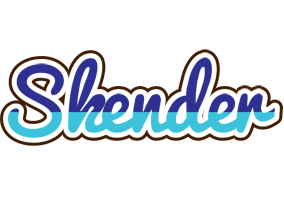 Skender raining logo