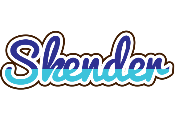 Skender raining logo