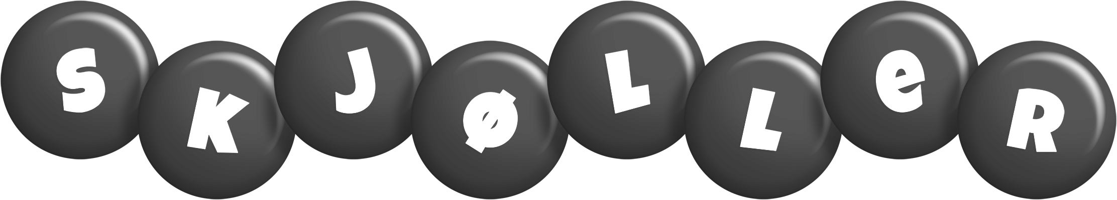 Skjøller candy-black logo