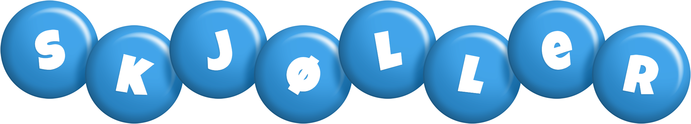 Skjøller candy-blue logo