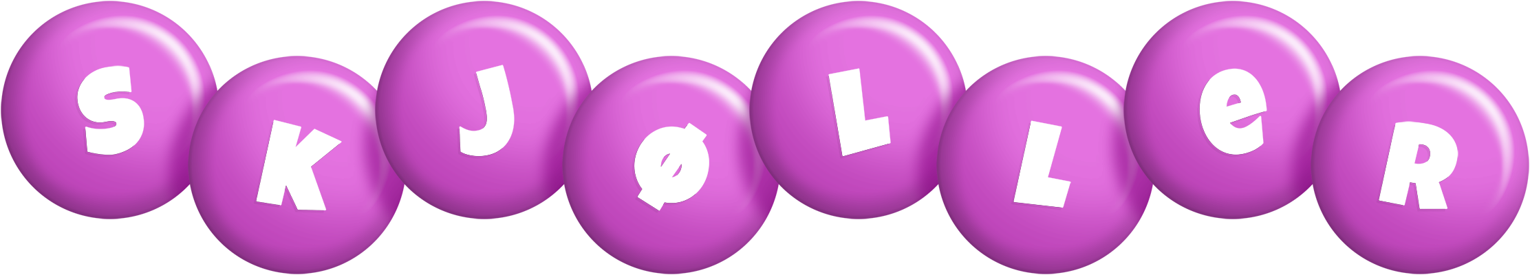 Skjøller candy-purple logo